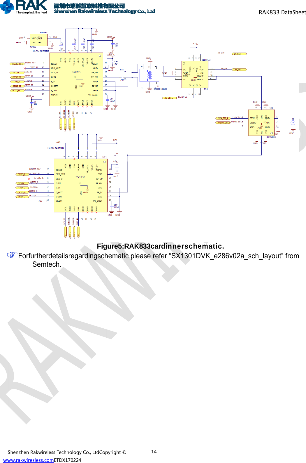 Sww                      ShenzhenRakwww.rakwireslessForfurthSewirelessTechnolos.comETDX1702herdetailsremtech. ogyCo.,LtdCop224Figegardingschpyright&copy;gure5:RAKhematic ple14K833cardinease refer &ldquo;SnerschemSX1301DVmatic. VK_e286v02RAK2a_sch_lay833DataSheeyout&rdquo; from et