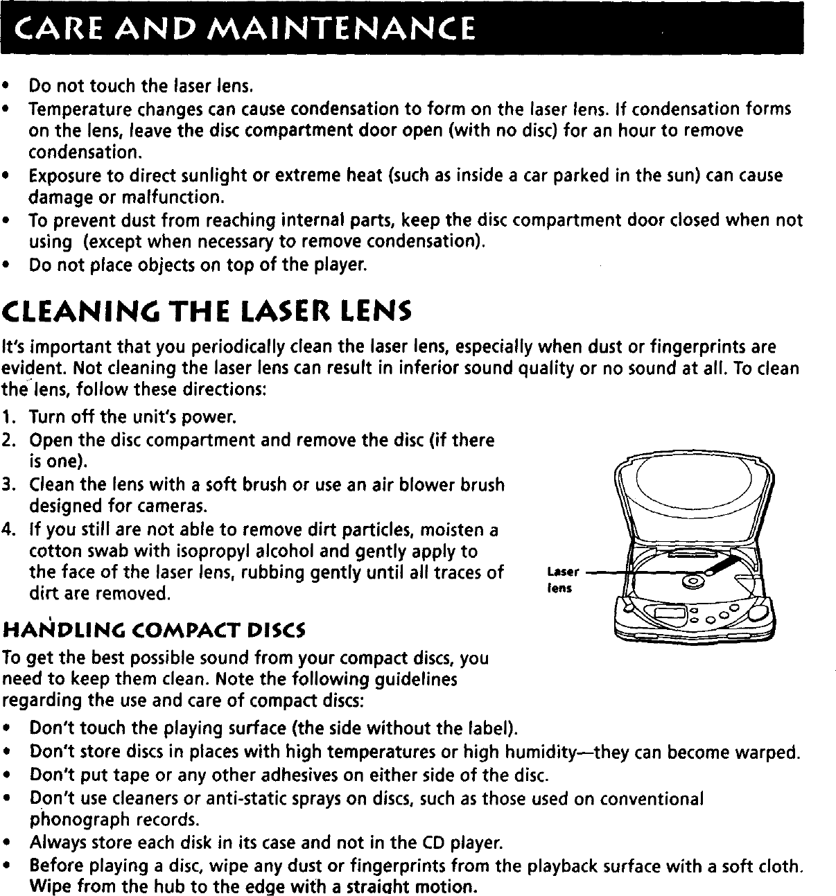Page 9 of 12 - RCA  Tabletop Systems Manual 98120041