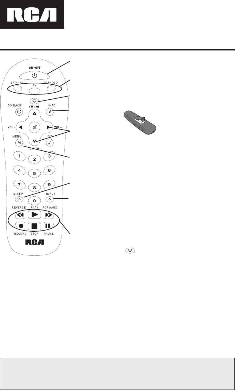 Www Rca Com Codefinder Rcr311w