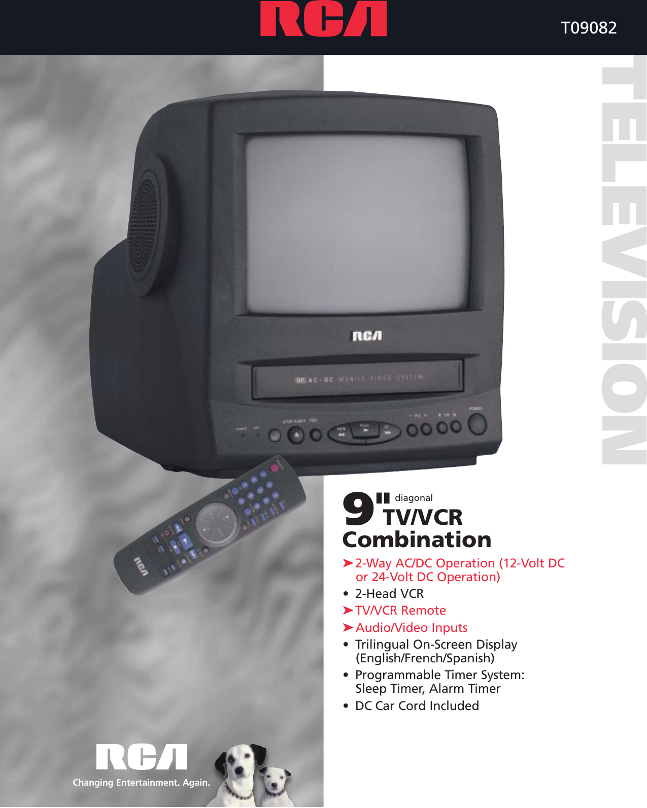 Page 1 of 2 - RCA T09082 30298.TCE.T09082 User Manual  To The 02464792-fae1-43f6-bbf5-c4ab7e1fca14