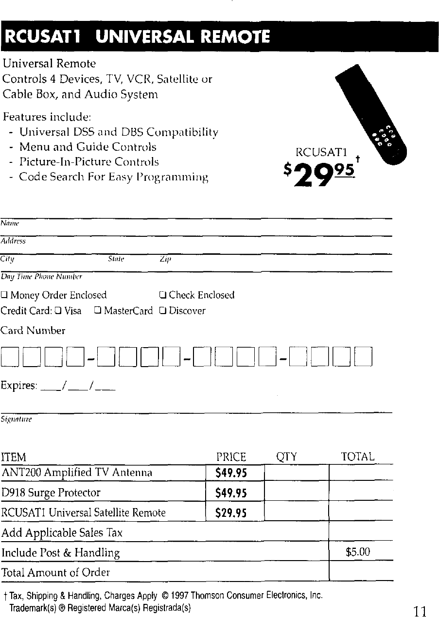 Page 11 of 12 - RCA WHP150 User Manual  To The 4985ad82-0086-4b30-978f-70da27be204c