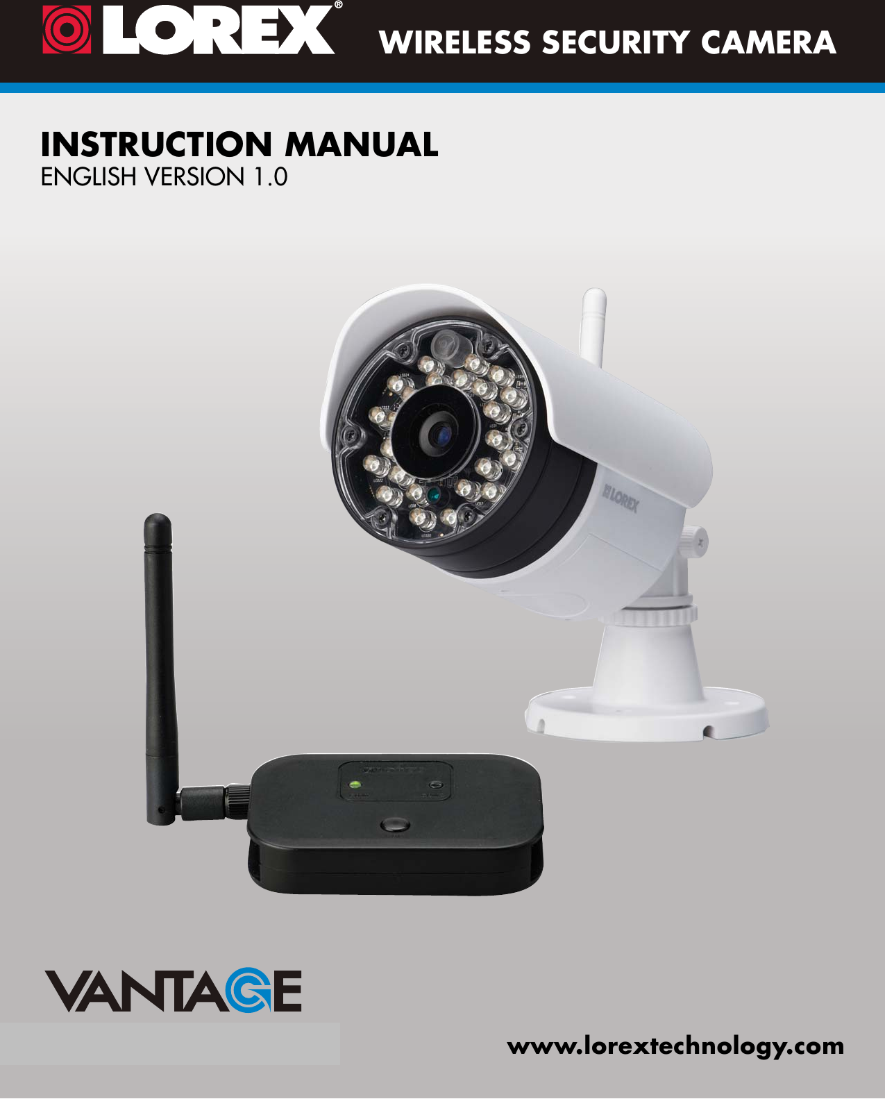 INSTRUCTION MANUALENGLISH VERSION 1.0www.lorextechnology.comLW2231WIRELESS SECURITY CAMERA