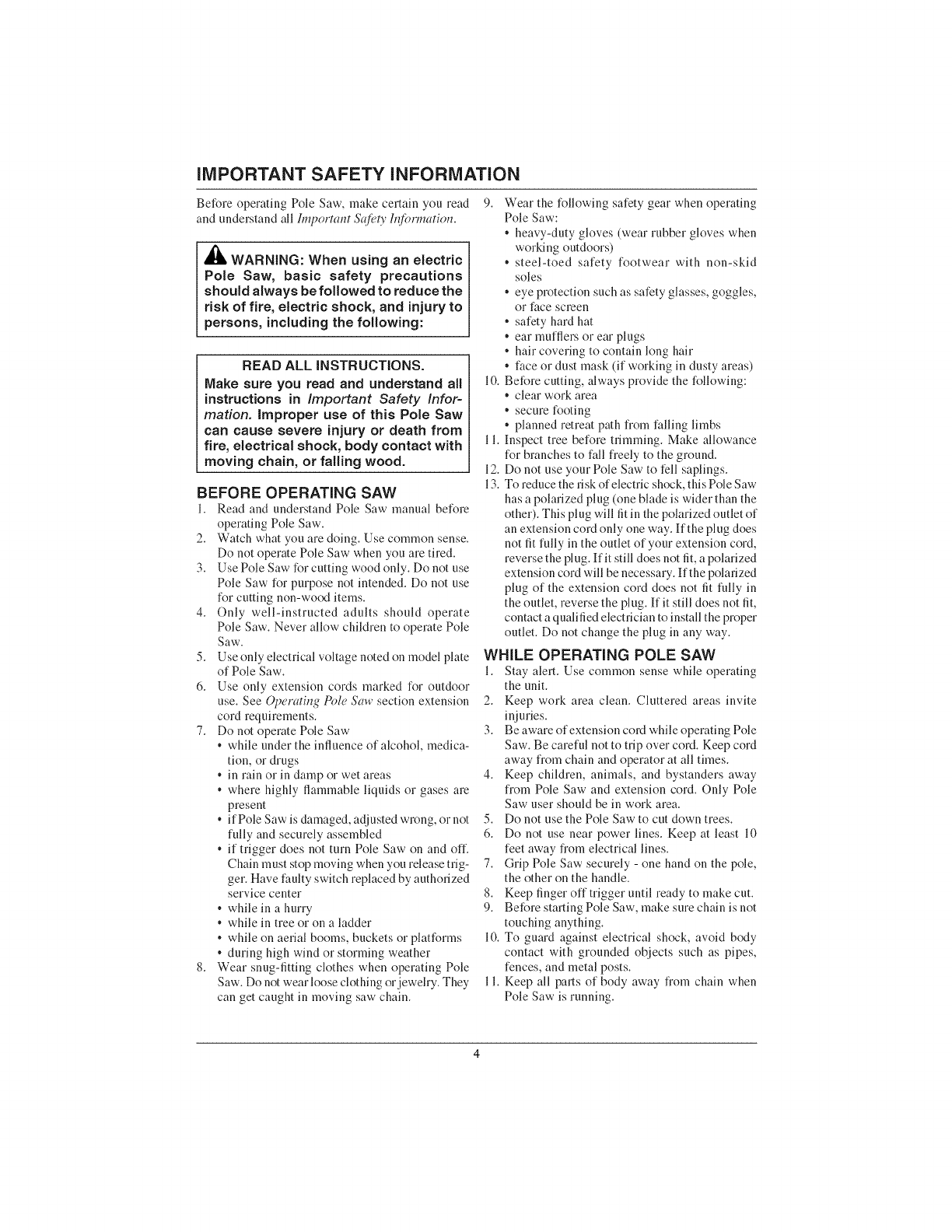 REMINGTON Pruner Manual L0909191