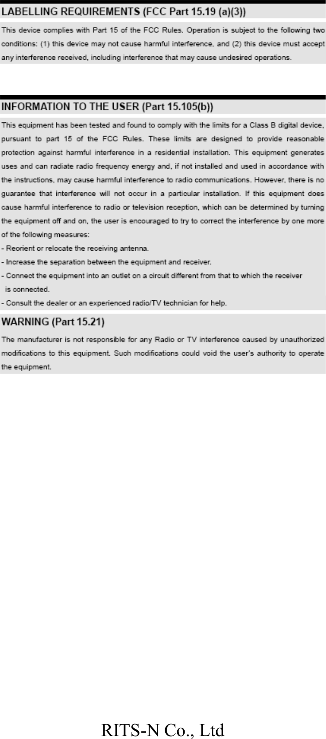 RITS-N Co., Ltd  