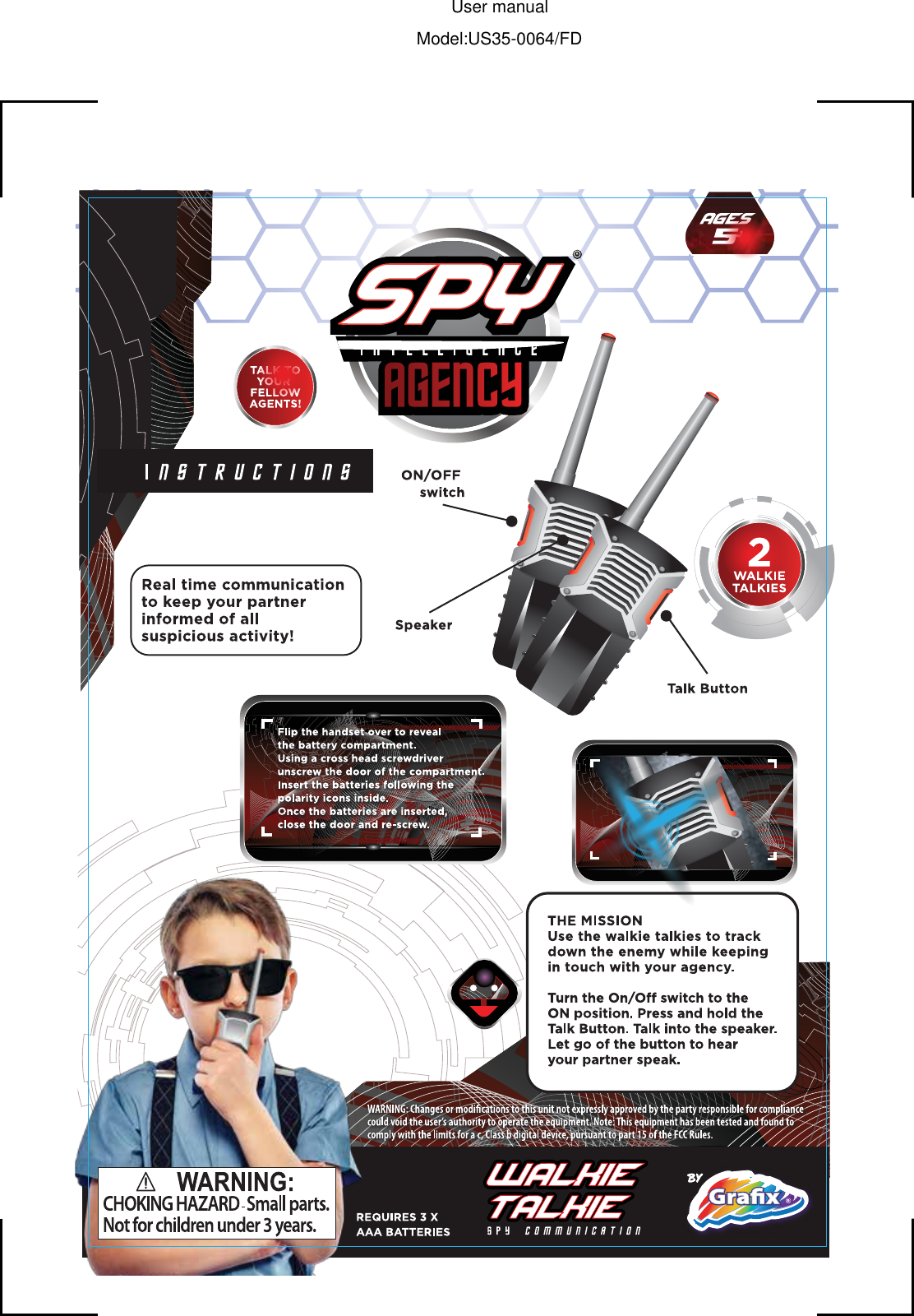 User manualModel:US35-0064/FD