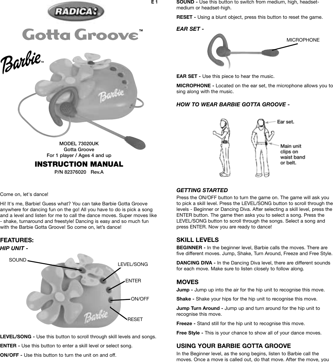 barbie games page 1