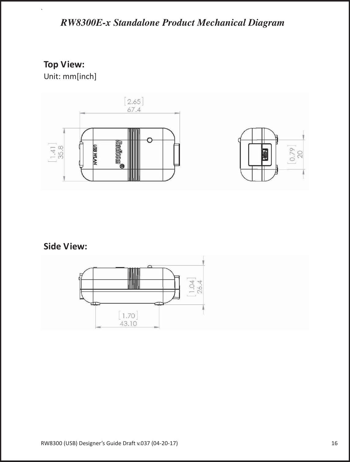 Page 16 of Radicom Research RW8300E Wireless universal adapter User Manual Ethan Frome
