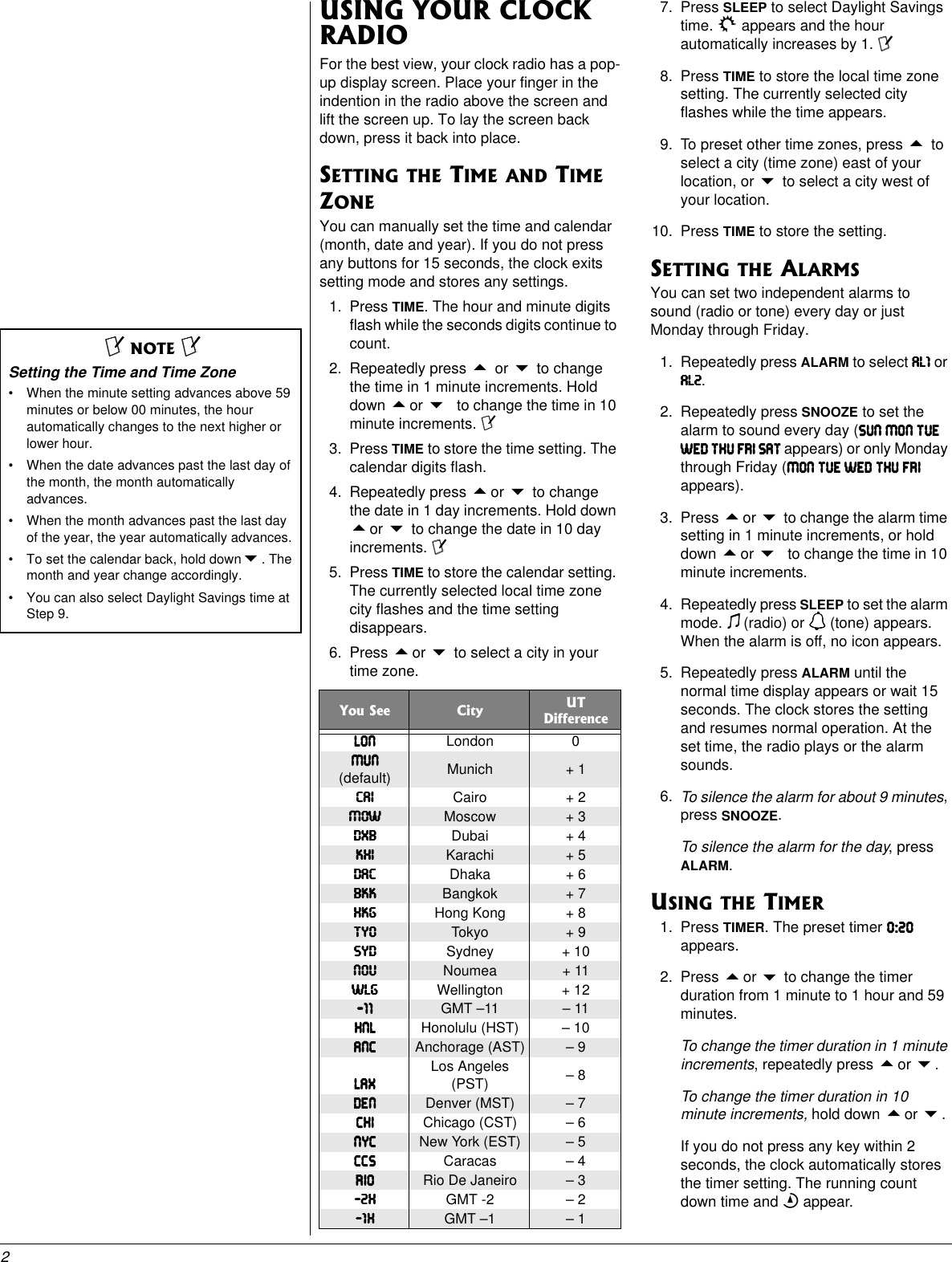 Page 2 of 4 - Radio-Shack Radio-Shack-12-220-Users-Manual- RadioShack With In-Line CircleR-no Www  Radio-shack-12-220-users-manual