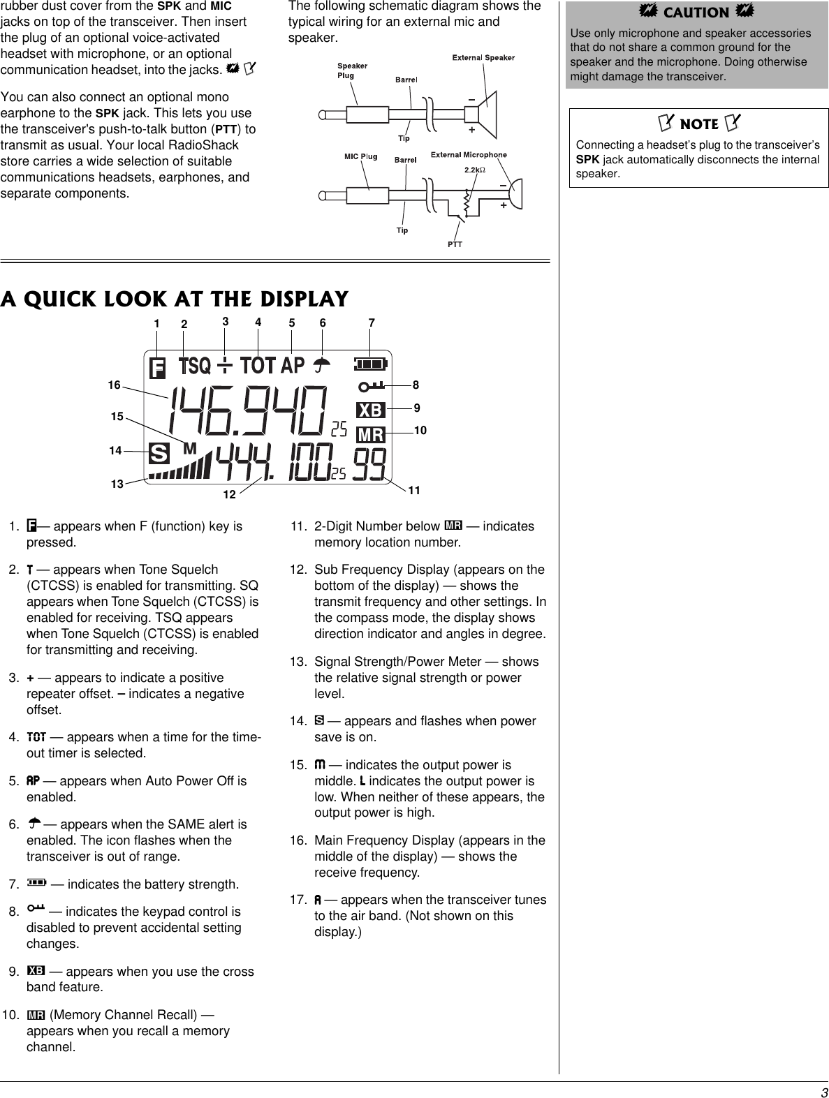 Page 3 of 11 - Radio-Shack Radio-Shack-Htx-420-Users-Manual- Www RadioShack With CircleR  Radio-shack-htx-420-users-manual