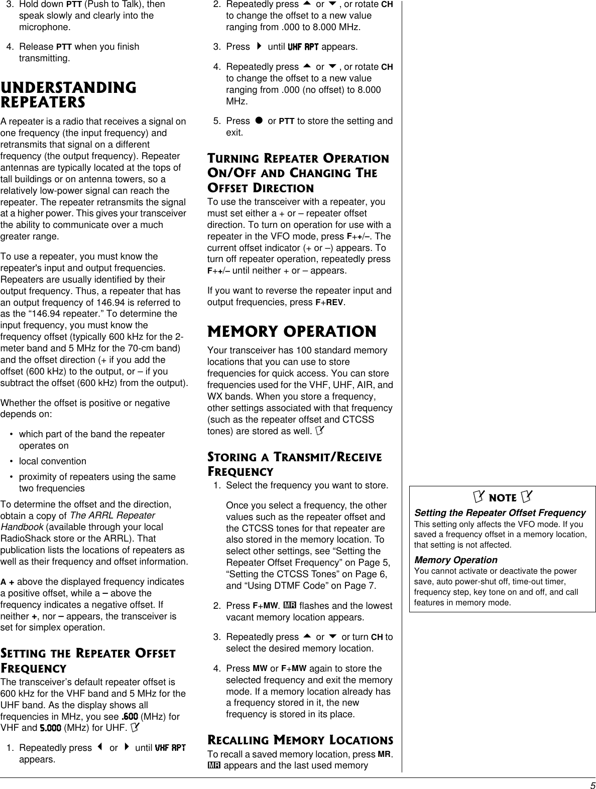 Page 5 of 11 - Radio-Shack Radio-Shack-Htx-420-Users-Manual- Www RadioShack With CircleR  Radio-shack-htx-420-users-manual