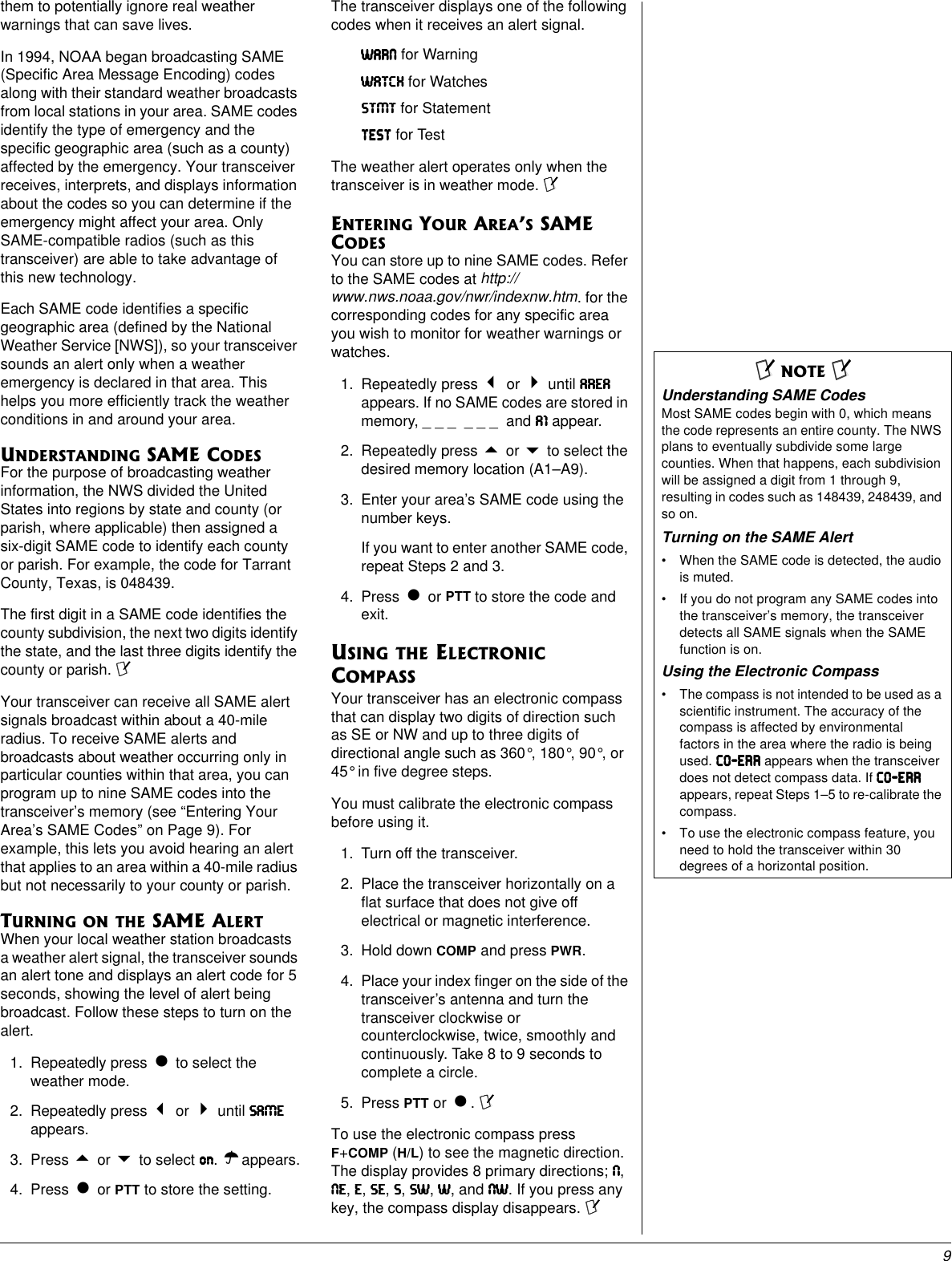 Page 9 of 11 - Radio-Shack Radio-Shack-Htx-420-Users-Manual- Www RadioShack With CircleR  Radio-shack-htx-420-users-manual