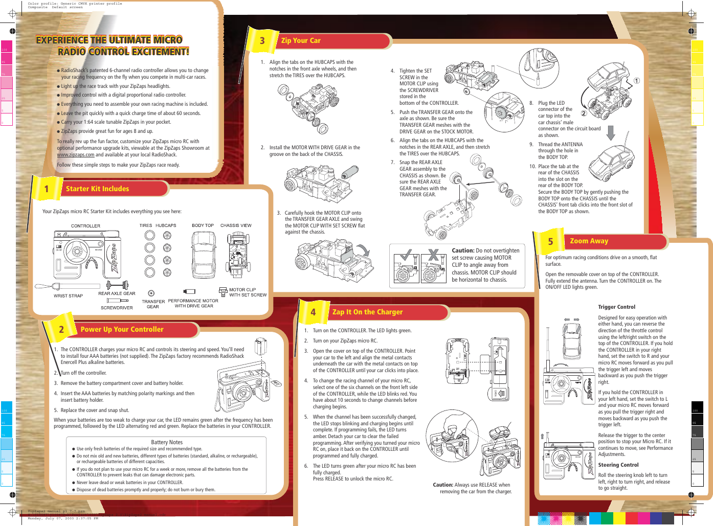 Page 2 of 2 - Radio-Shack Radio-Shack-Universal-Remote-Users-Manual- ZipZaps Se Manual Radio-shack-universal-remote-users-manual