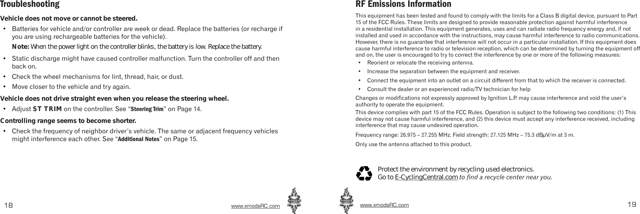 Page 10 of 11 - Radio-Shack Radio-Shack-Xmods-60-390-Users-Manual-  Radio-shack-xmods-60-390-users-manual