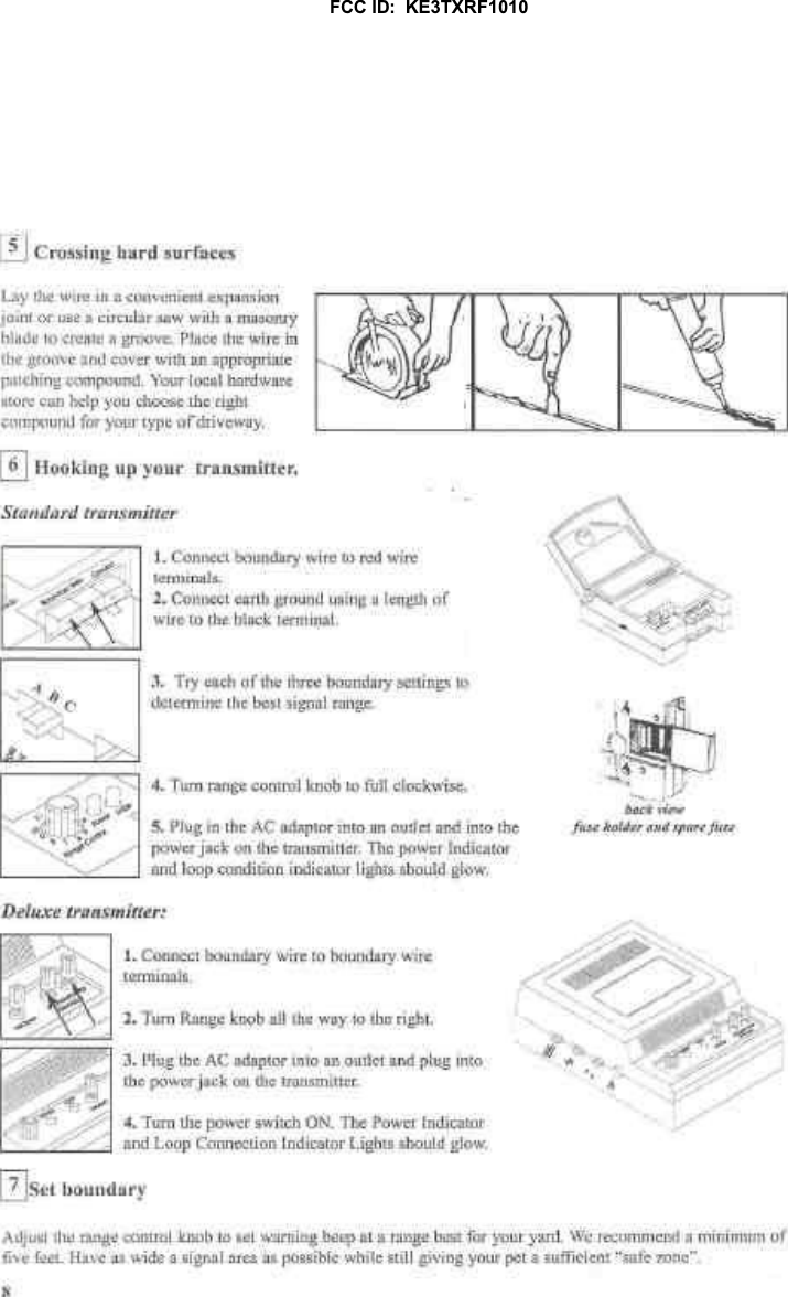 FCC ID:  KE3TXRF1010