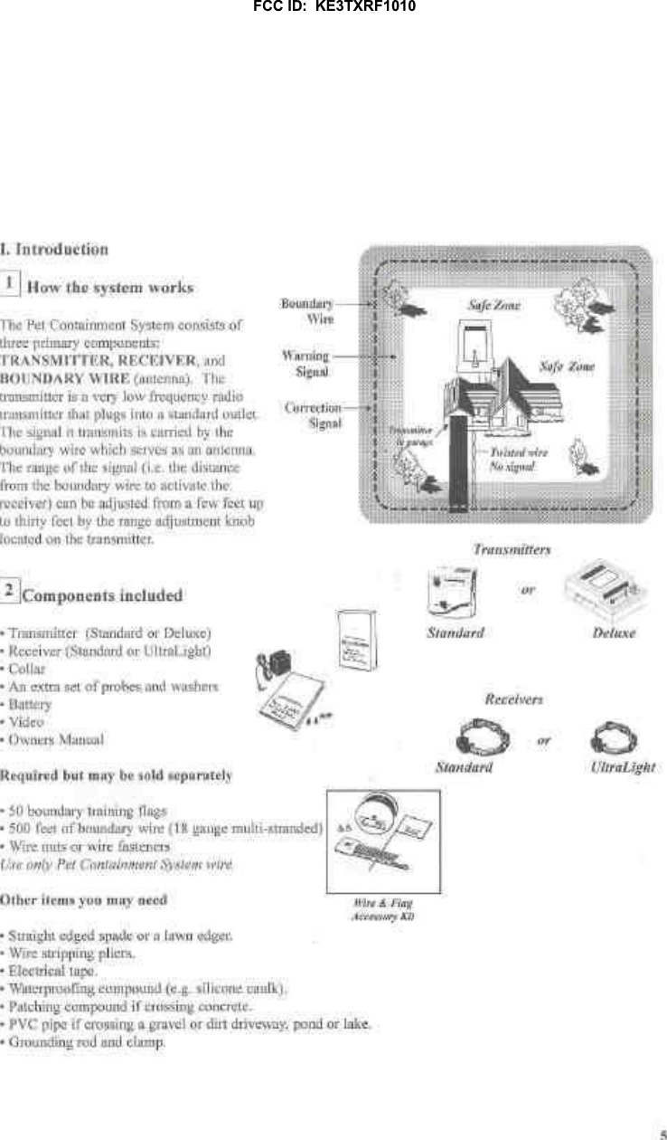 FCC ID:  KE3TXRF1010