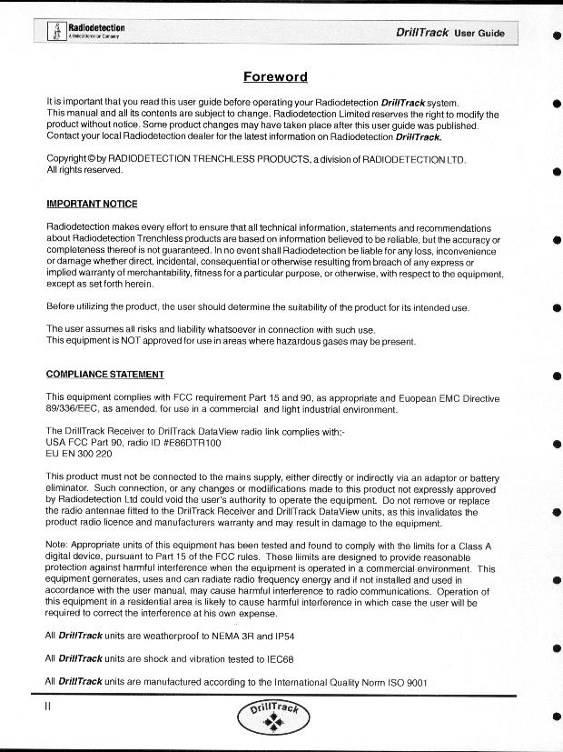 ND2099-DF-HP-1 Dual Frequency Datasonde User Manual