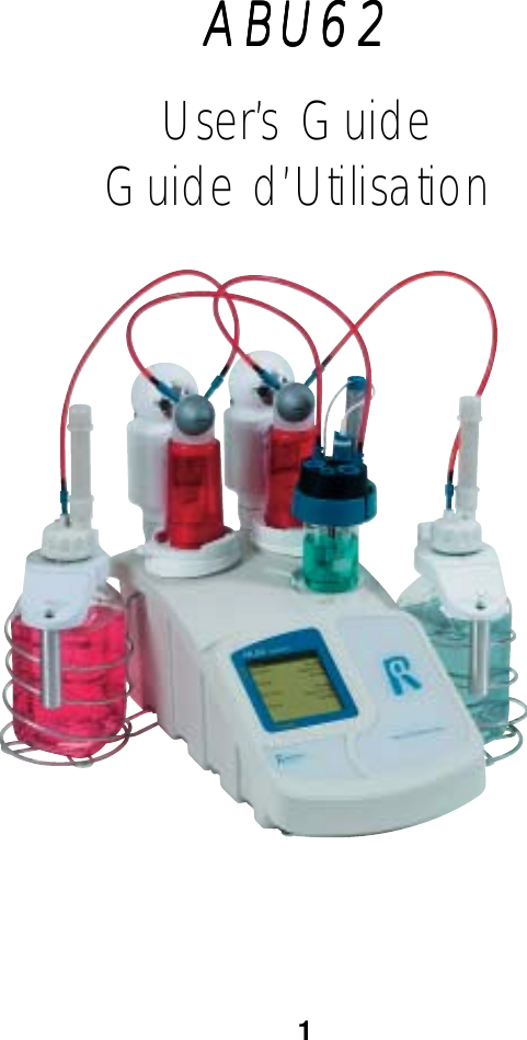 1ABU62ABU62ABU62ABU62ABU62User&rsquo;s GuideGuide d&rsquo;Utilisation