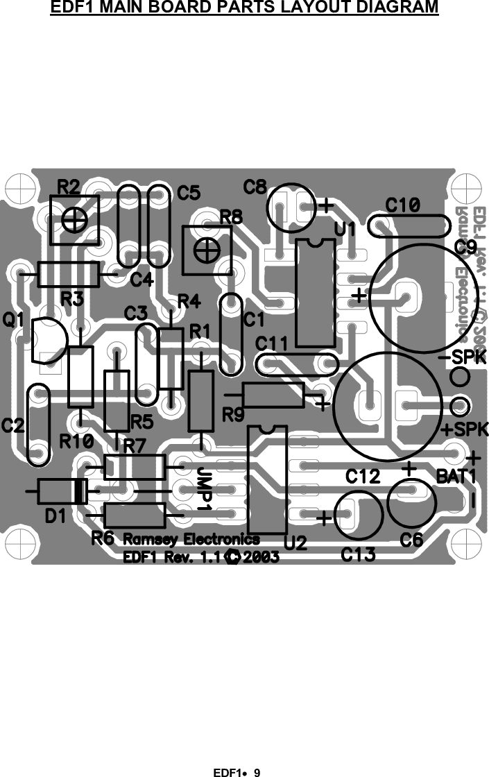 Page 10 of 12 - Ramsey-Electronics Ramsey-Electronics-Fan-Edf1-Users-Manual- EDF1  Ramsey-electronics-fan-edf1-users-manual