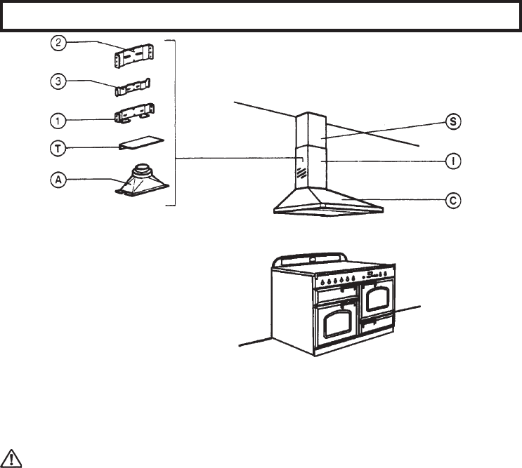 rangemaster 90 hood fitting instructions