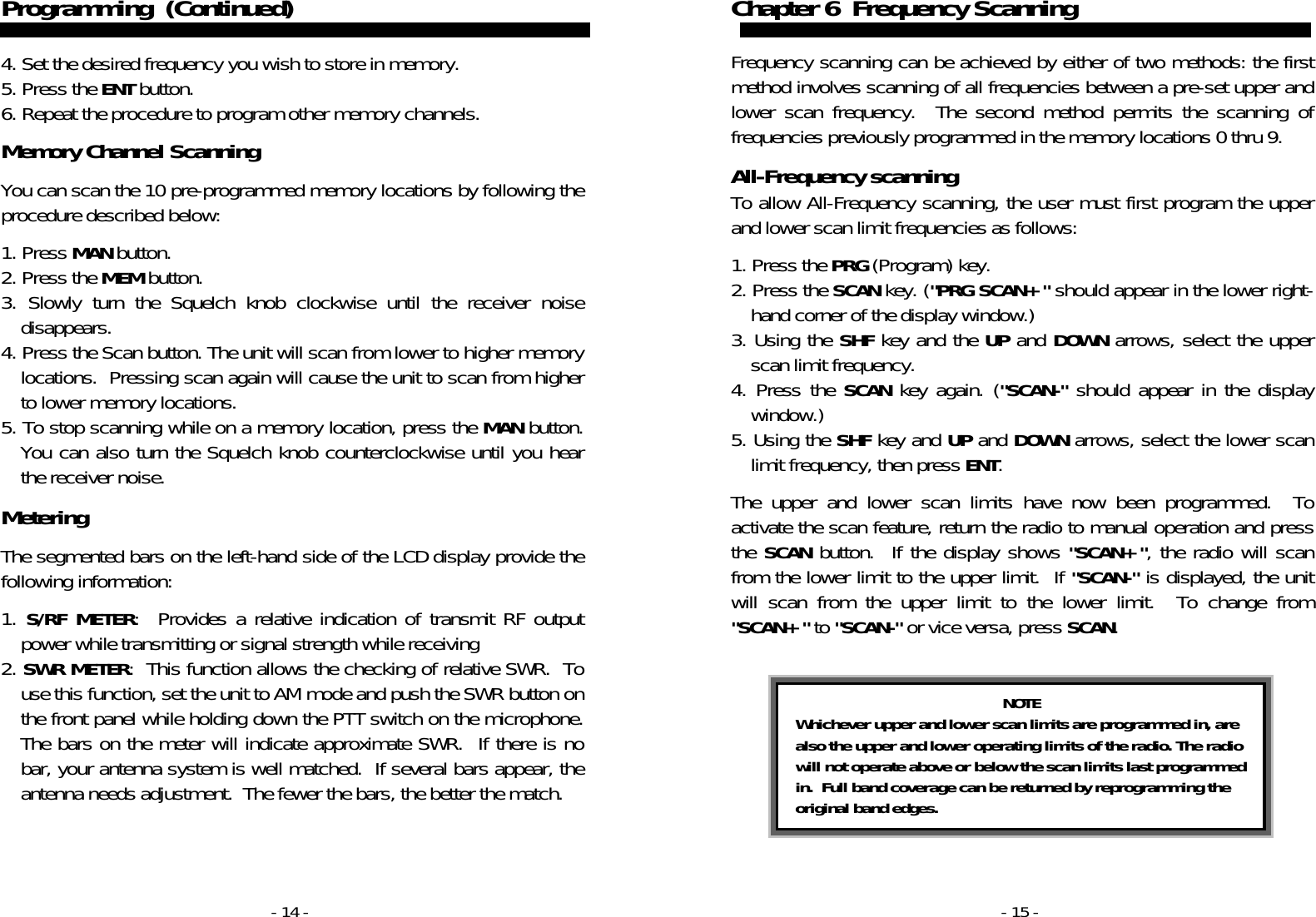 Page 8 of 11 - Ranger Ranger-Rci-2950Dx-Users-Manual-  Ranger-rci-2950dx-users-manual