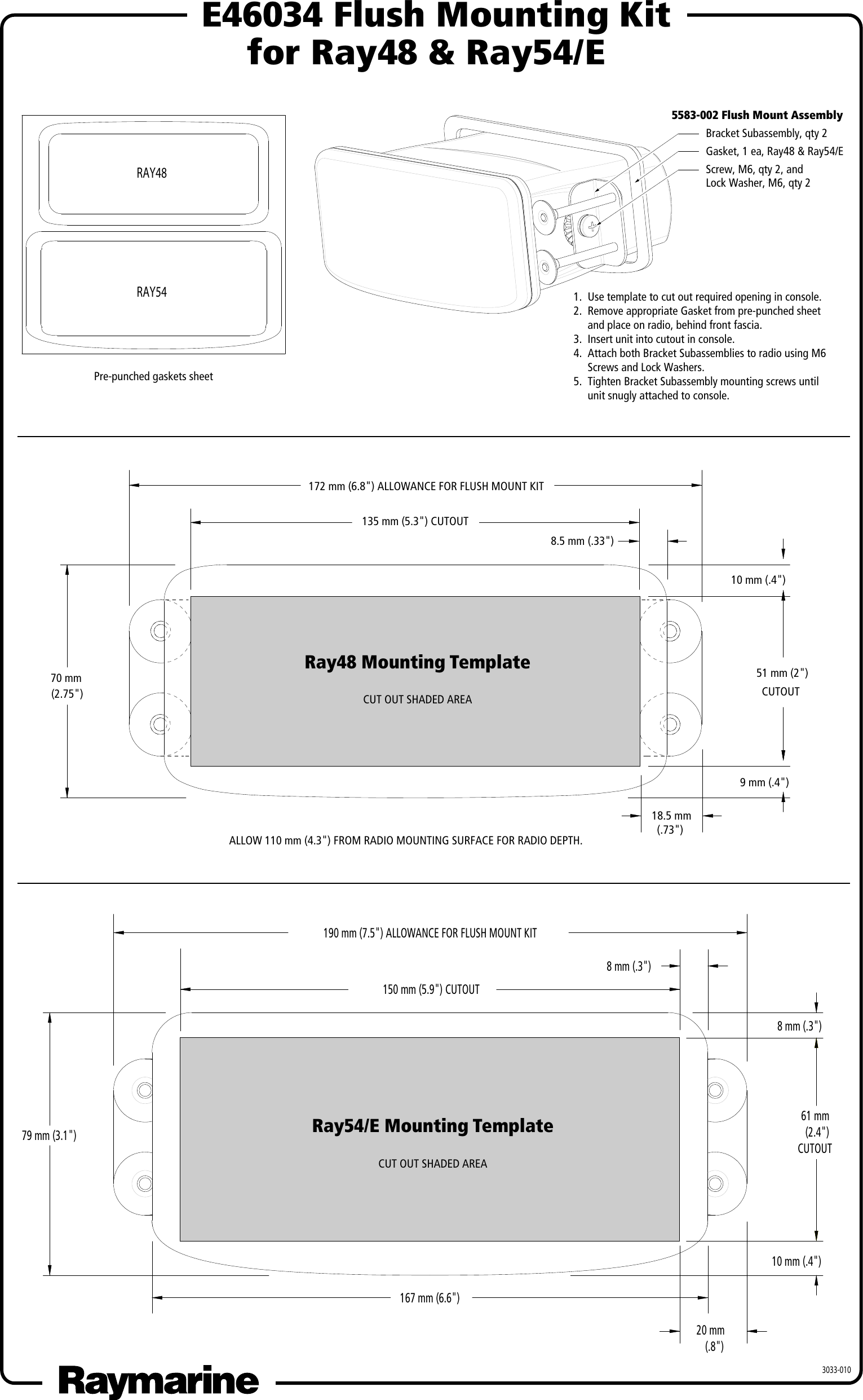 Raymarine E46034 Users Manual J