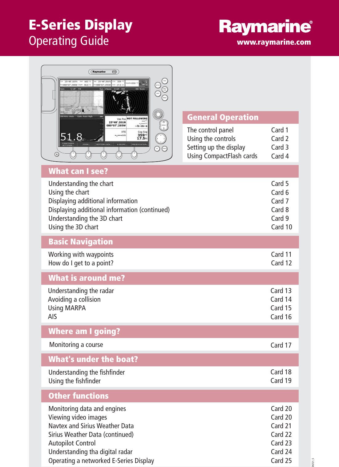 Raymarine Marine Radar Users Manual