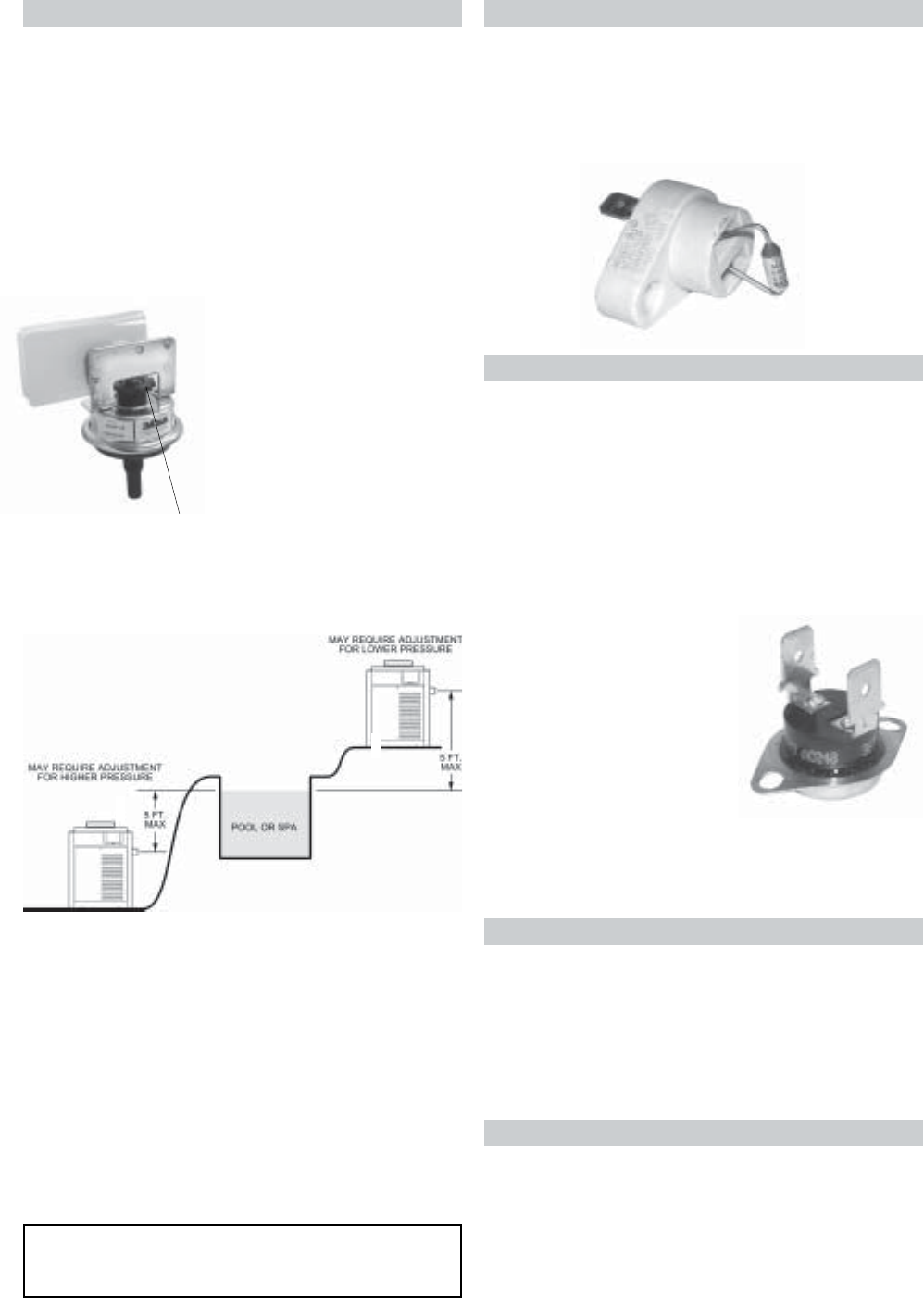 Raypak P R185B To R P405B C R405B R185Bl R405Bl Users Manual 6000.52