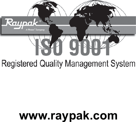 Page 7 of 7 - Raypak Raypak-R335B-Users-Manual 1000.511A