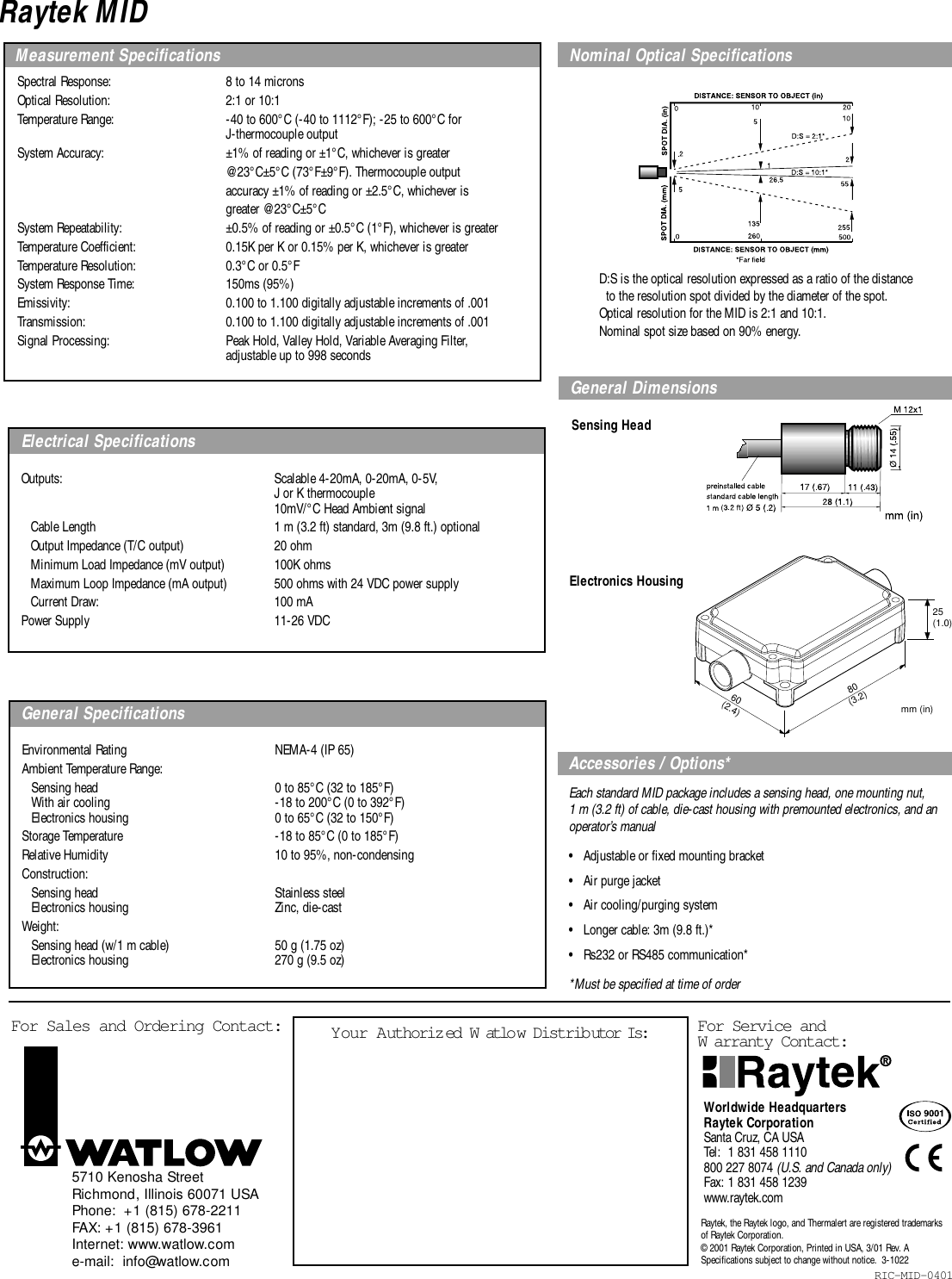 Page 2 of 2 - Raytek Raytek-Mid-Users-Manual- MID  Raytek-mid-users-manual
