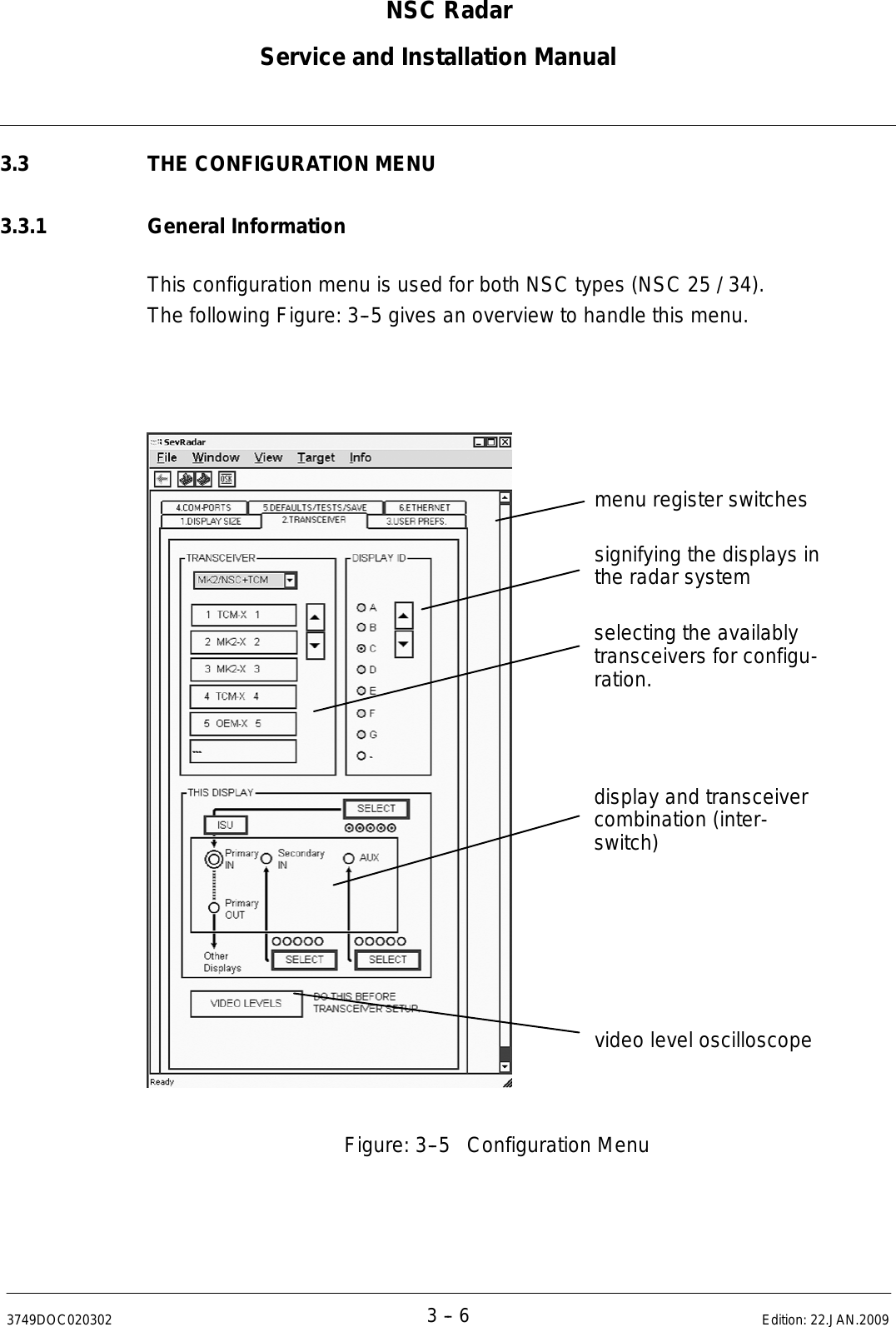 Page 127 of Raytheon Anschuetz High Seas 9RAN-SUR-25U Marine Radar User Manual Titel