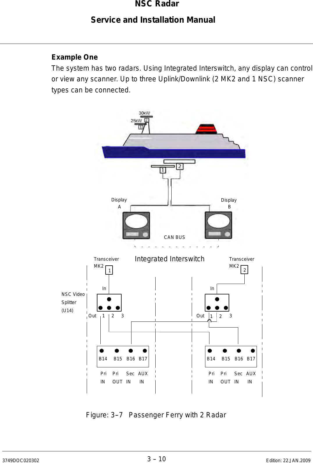 Page 131 of Raytheon Anschuetz High Seas 9RAN-SUR-25U Marine Radar User Manual Titel