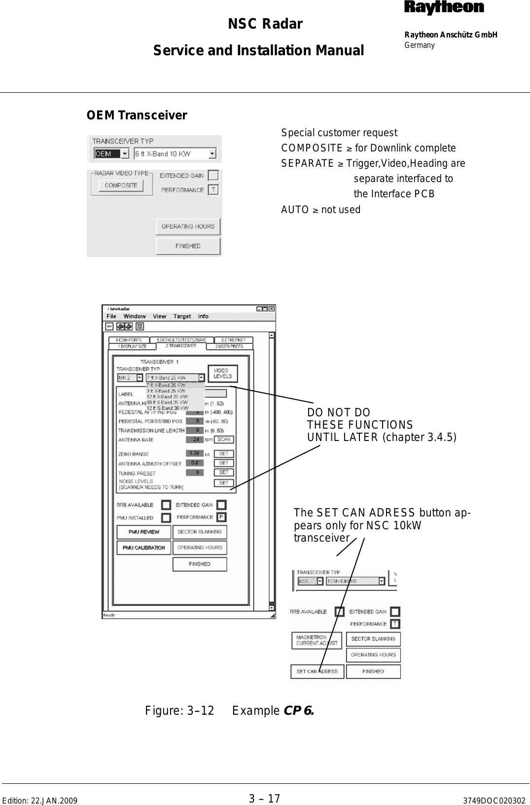 Page 138 of Raytheon Anschuetz High Seas 9RAN-SUR-25U Marine Radar User Manual Titel