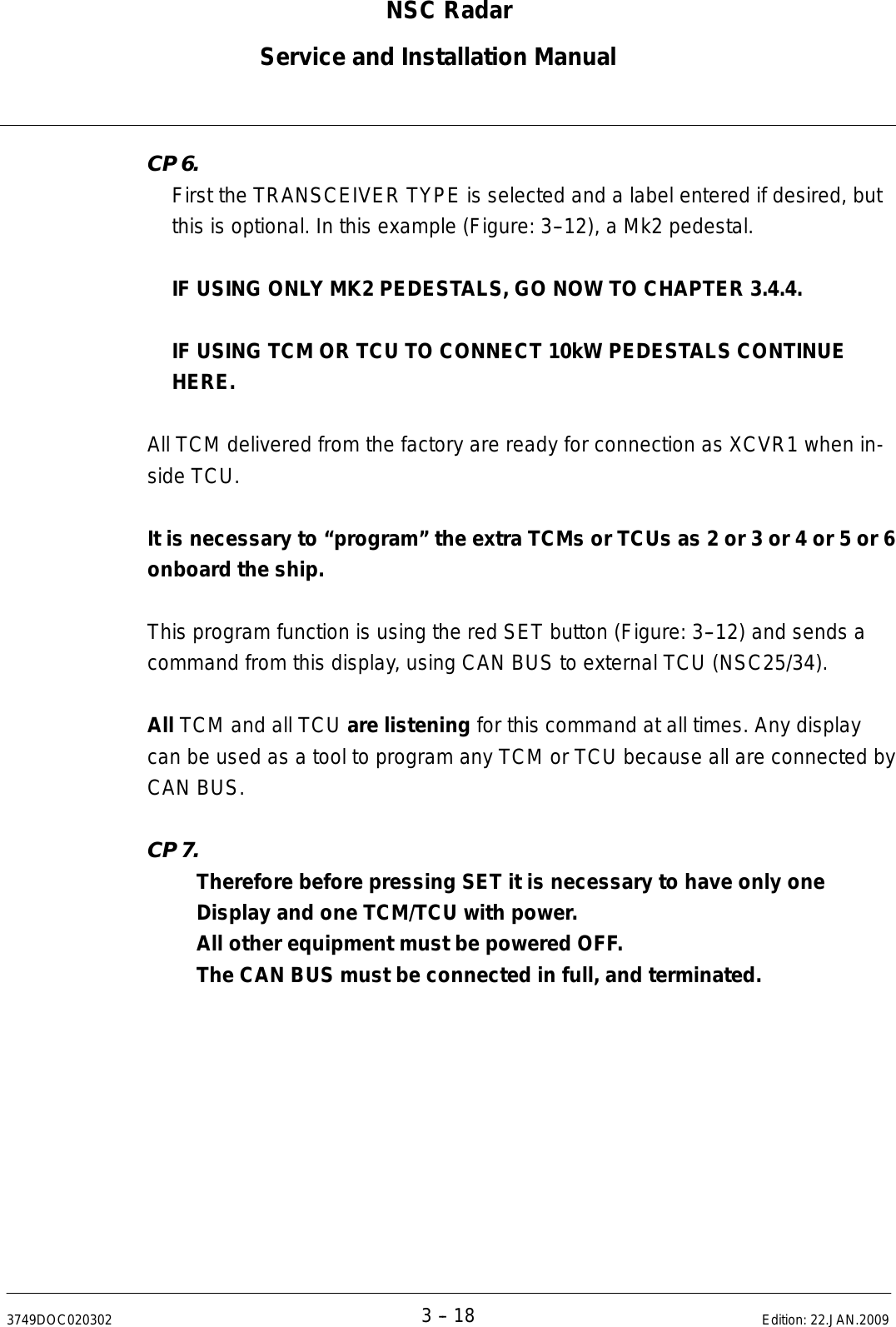 Page 139 of Raytheon Anschuetz High Seas 9RAN-SUR-25U Marine Radar User Manual Titel