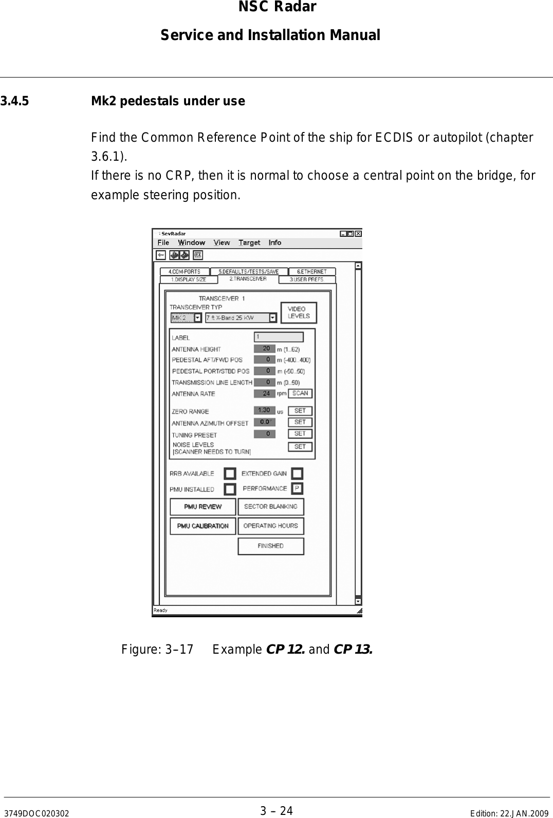 Page 145 of Raytheon Anschuetz High Seas 9RAN-SUR-25U Marine Radar User Manual Titel