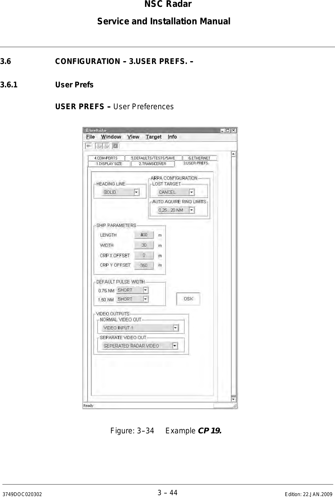 Page 165 of Raytheon Anschuetz High Seas 9RAN-SUR-25U Marine Radar User Manual Titel