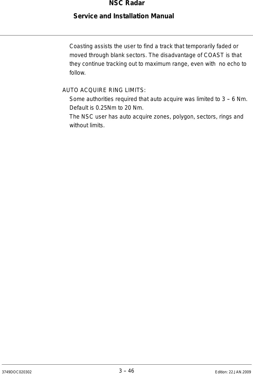 Page 167 of Raytheon Anschuetz High Seas 9RAN-SUR-25U Marine Radar User Manual Titel