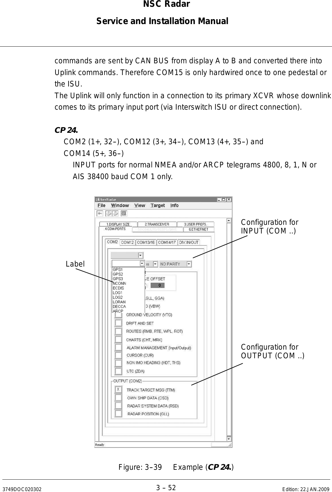 Page 173 of Raytheon Anschuetz High Seas 9RAN-SUR-25U Marine Radar User Manual Titel