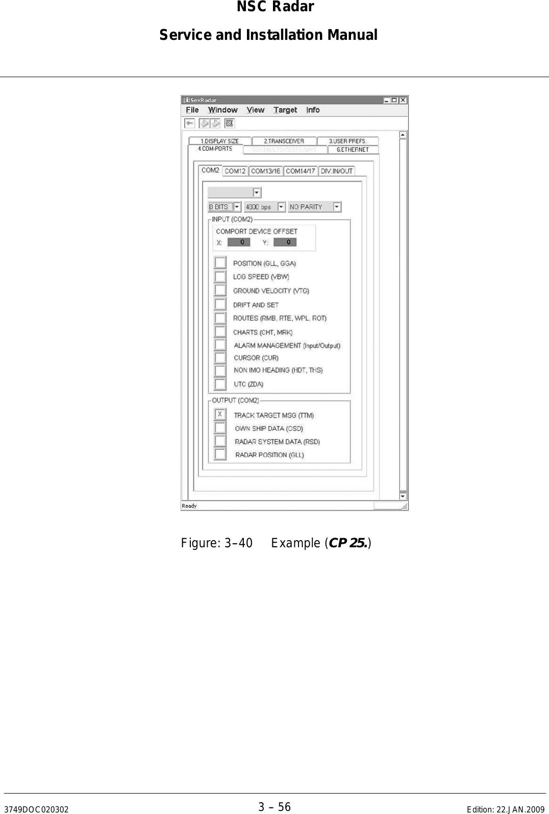 Page 177 of Raytheon Anschuetz High Seas 9RAN-SUR-25U Marine Radar User Manual Titel