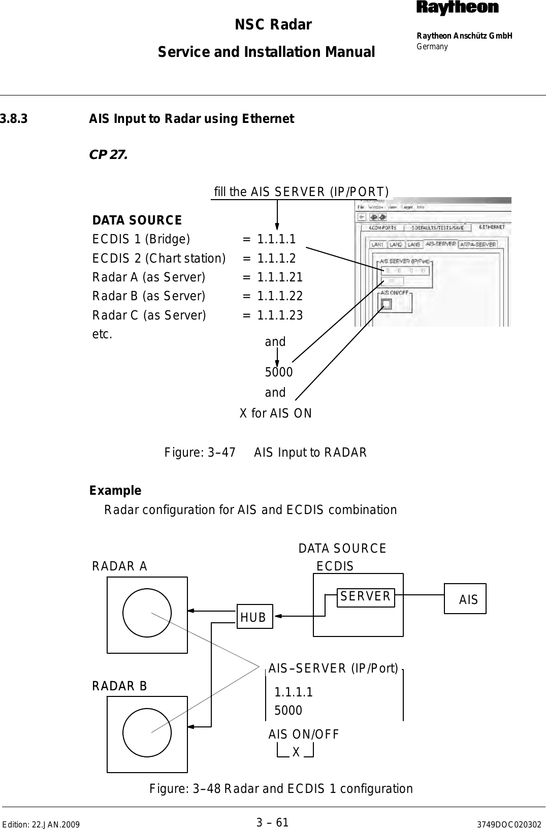 Page 182 of Raytheon Anschuetz High Seas 9RAN-SUR-25U Marine Radar User Manual Titel