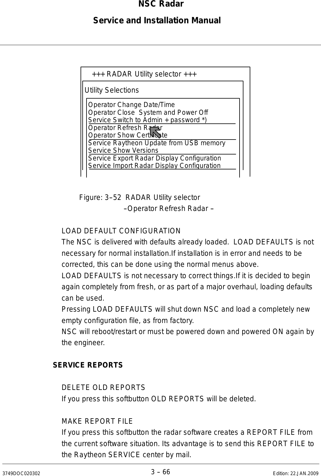 Page 187 of Raytheon Anschuetz High Seas 9RAN-SUR-25U Marine Radar User Manual Titel