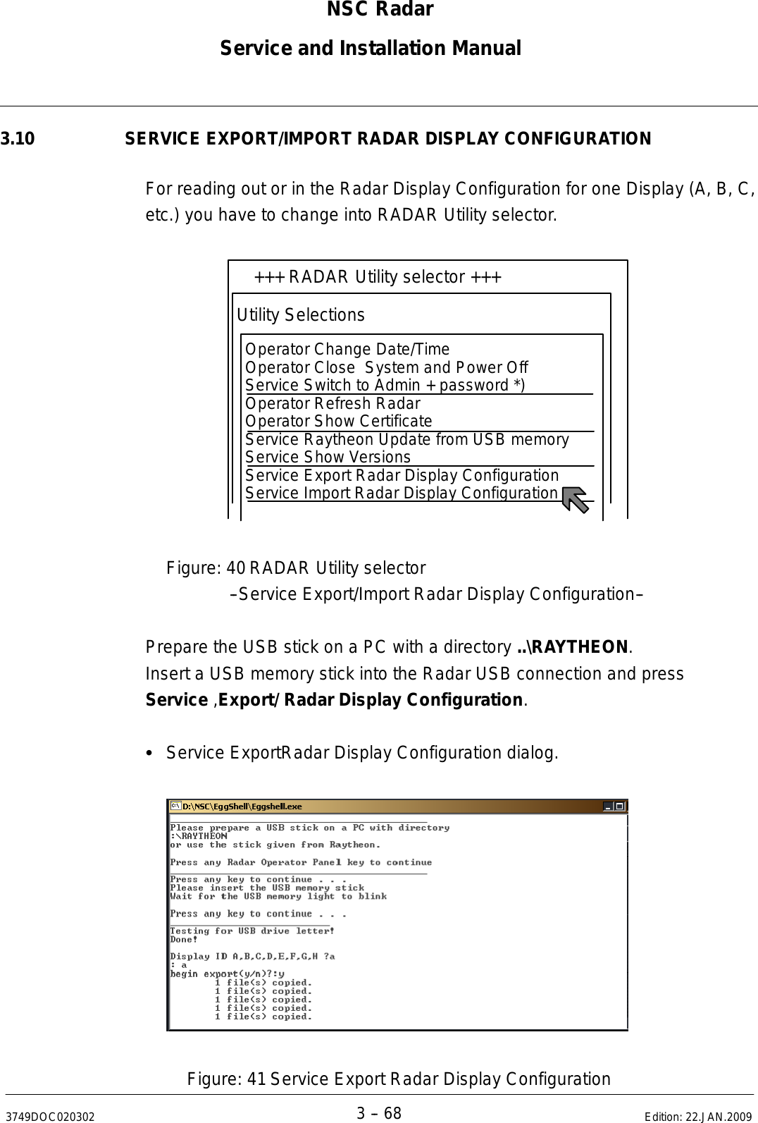 Page 189 of Raytheon Anschuetz High Seas 9RAN-SUR-25U Marine Radar User Manual Titel