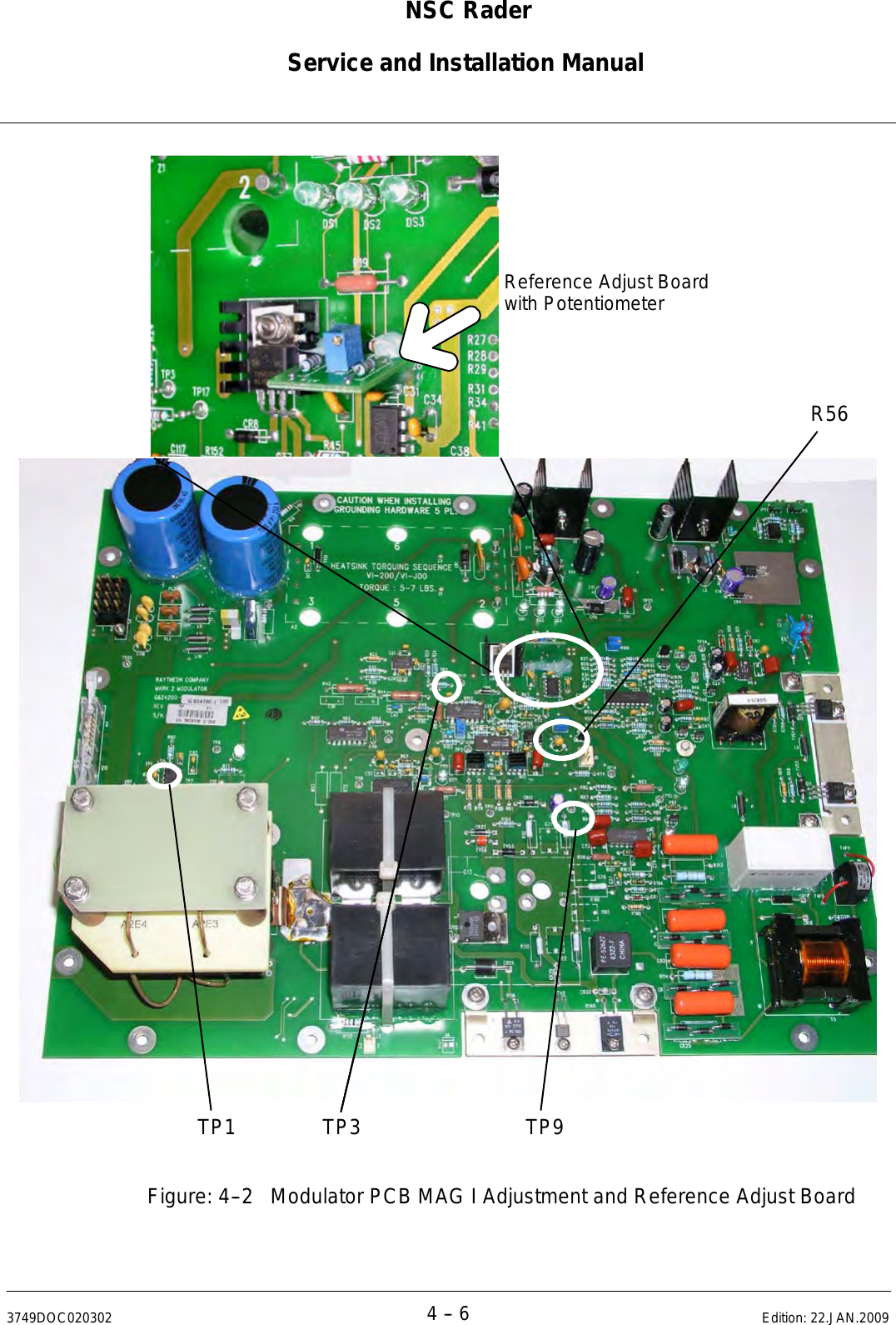 Page 209 of Raytheon Anschuetz High Seas 9RAN-SUR-25U Marine Radar User Manual Titel