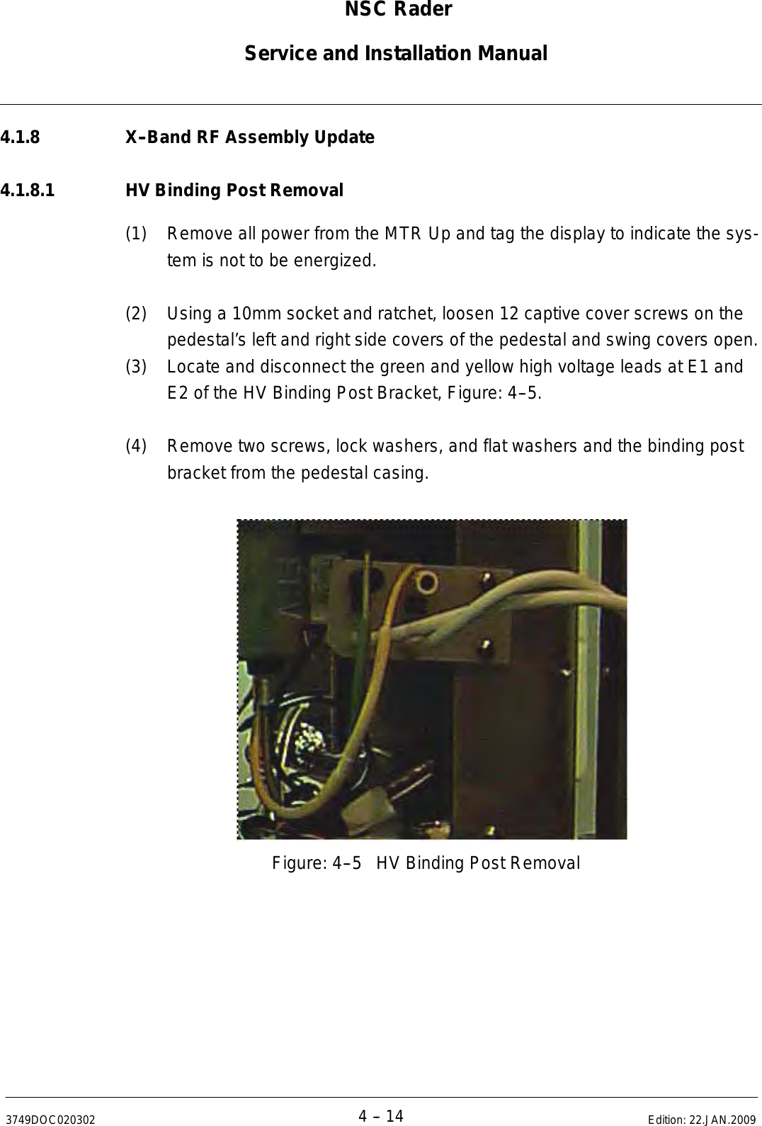 Page 217 of Raytheon Anschuetz High Seas 9RAN-SUR-25U Marine Radar User Manual Titel