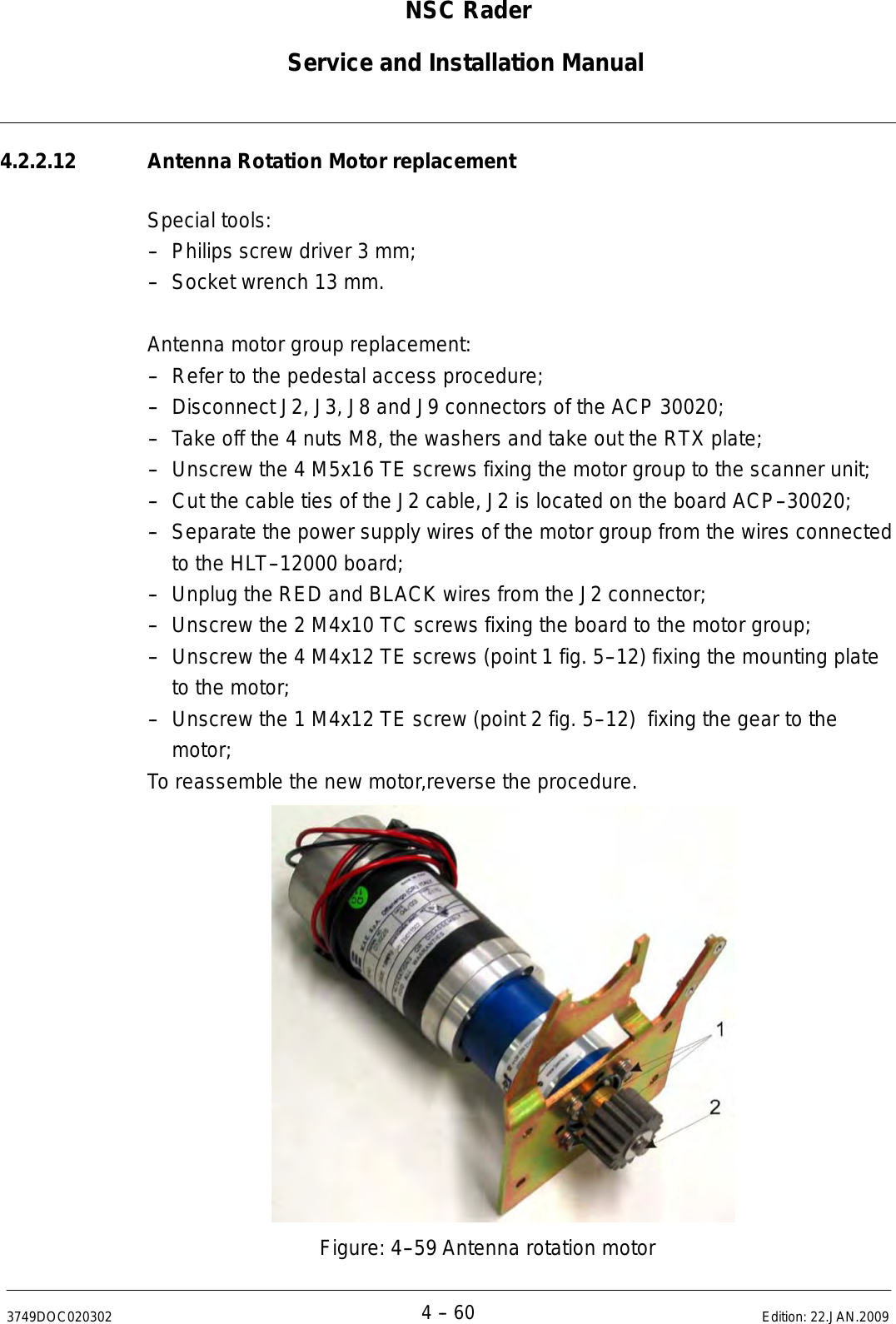 Page 263 of Raytheon Anschuetz High Seas 9RAN-SUR-25U Marine Radar User Manual Titel