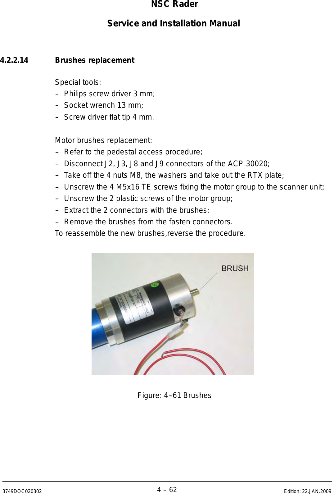 Page 265 of Raytheon Anschuetz High Seas 9RAN-SUR-25U Marine Radar User Manual Titel