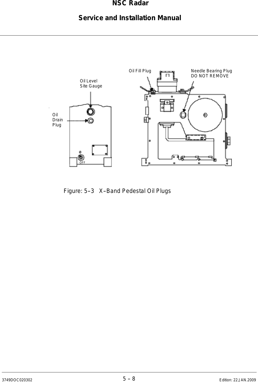 Page 285 of Raytheon Anschuetz High Seas 9RAN-SUR-25U Marine Radar User Manual Titel