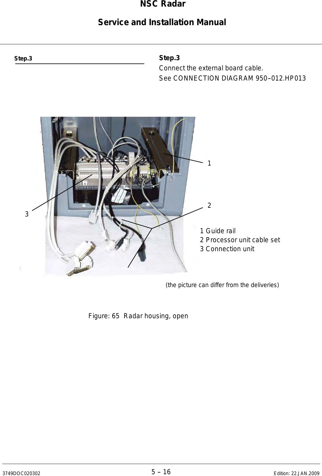 Page 293 of Raytheon Anschuetz High Seas 9RAN-SUR-25U Marine Radar User Manual Titel