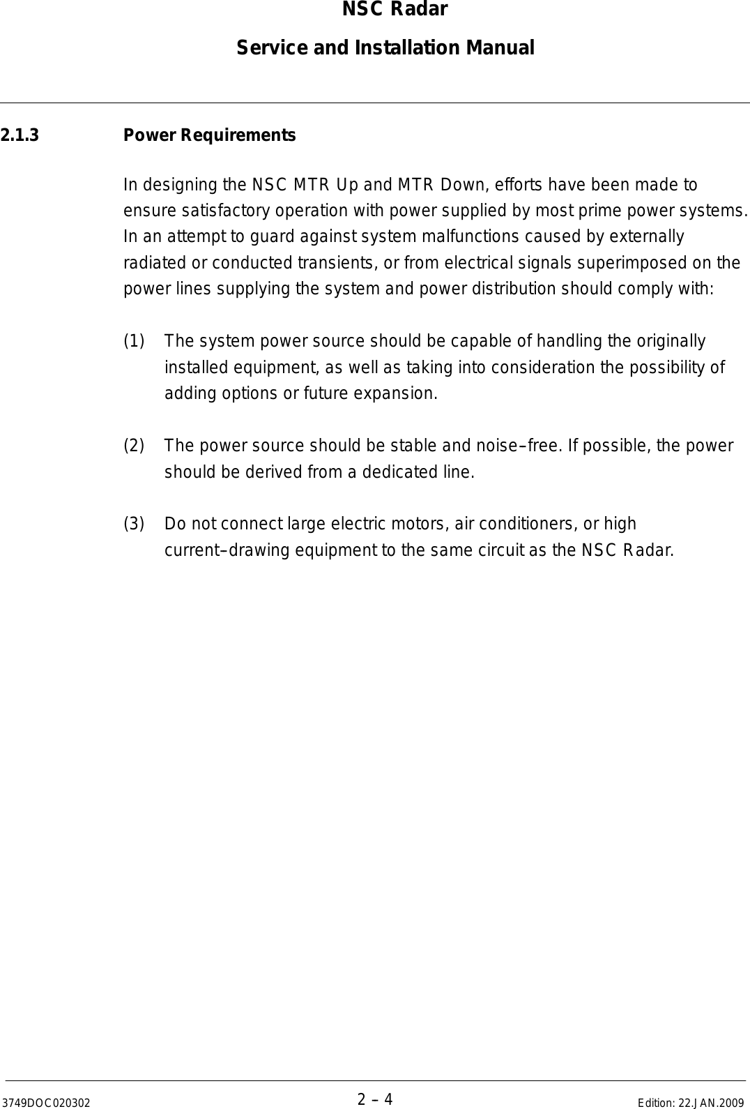 Page 36 of Raytheon Anschuetz High Seas 9RAN-SUR-25U Marine Radar User Manual Titel