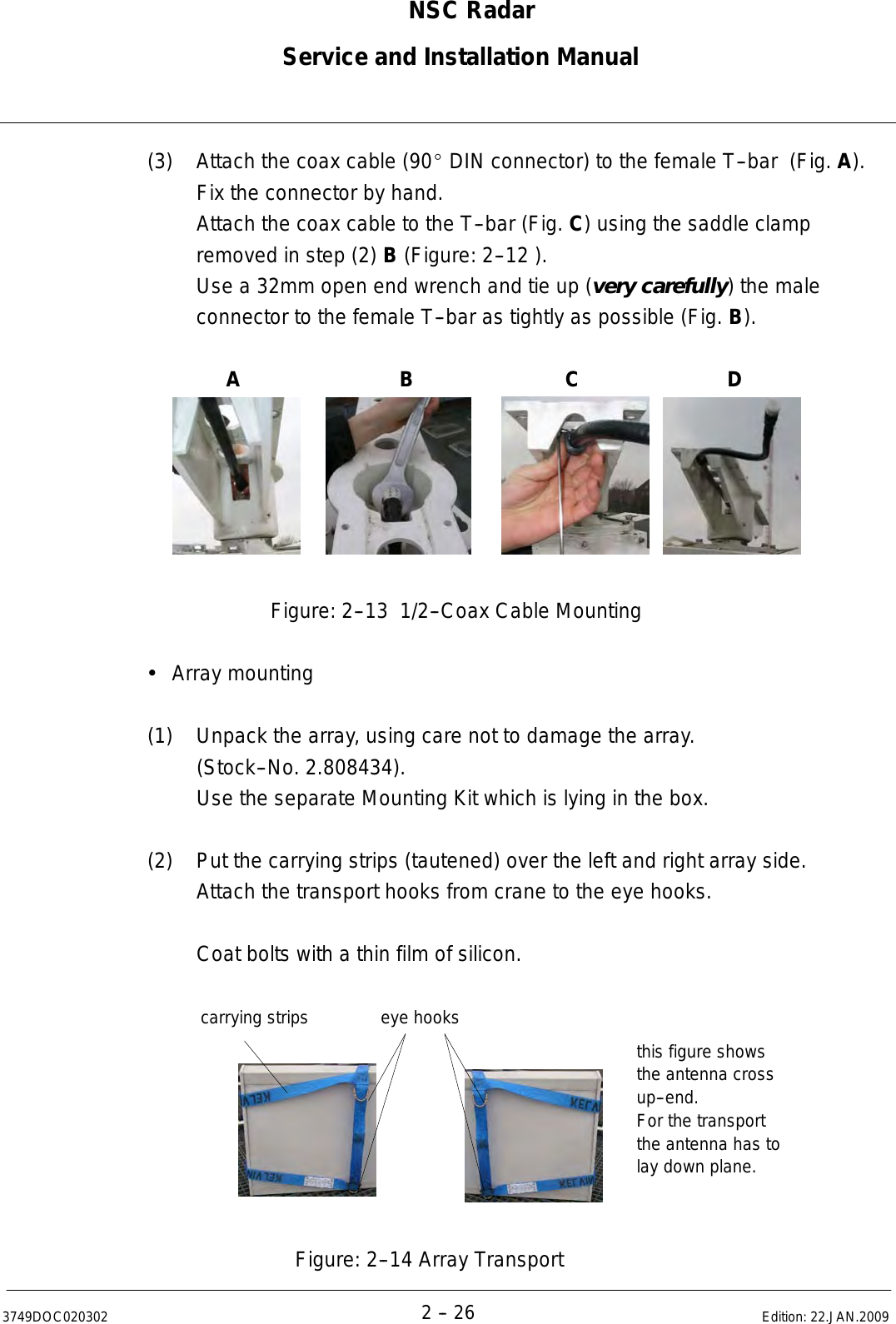 Page 58 of Raytheon Anschuetz High Seas 9RAN-SUR-25U Marine Radar User Manual Titel