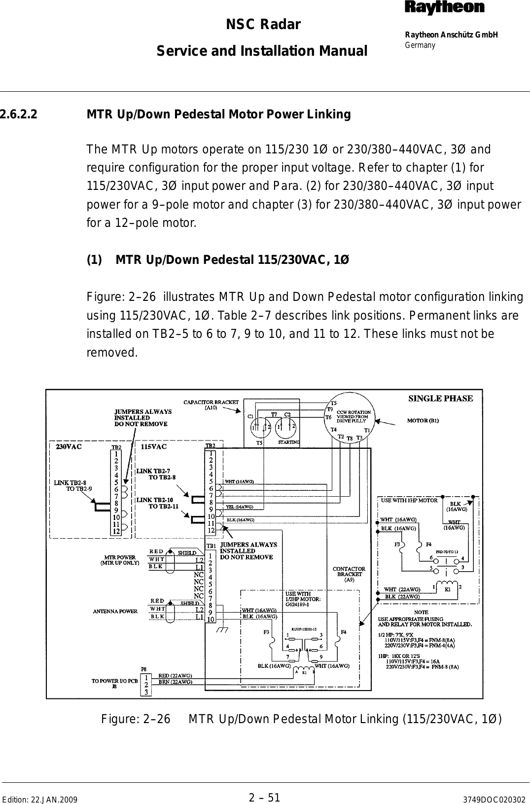 Page 83 of Raytheon Anschuetz High Seas 9RAN-SUR-25U Marine Radar User Manual Titel